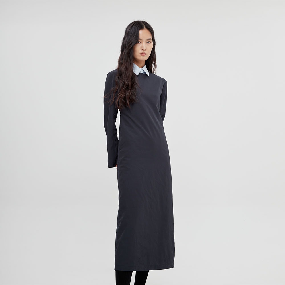 ECOGRAM 에코그램 [위레브] 맥시 롱슬리브 드레스 fashion