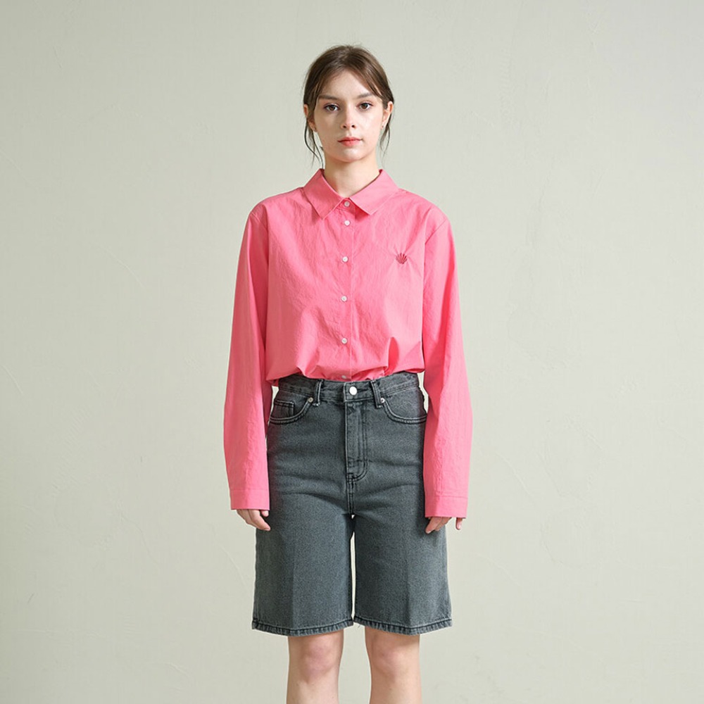 ECOGRAM 에코그램 [바이브린] 시즌리스셔츠_핑크 fashion