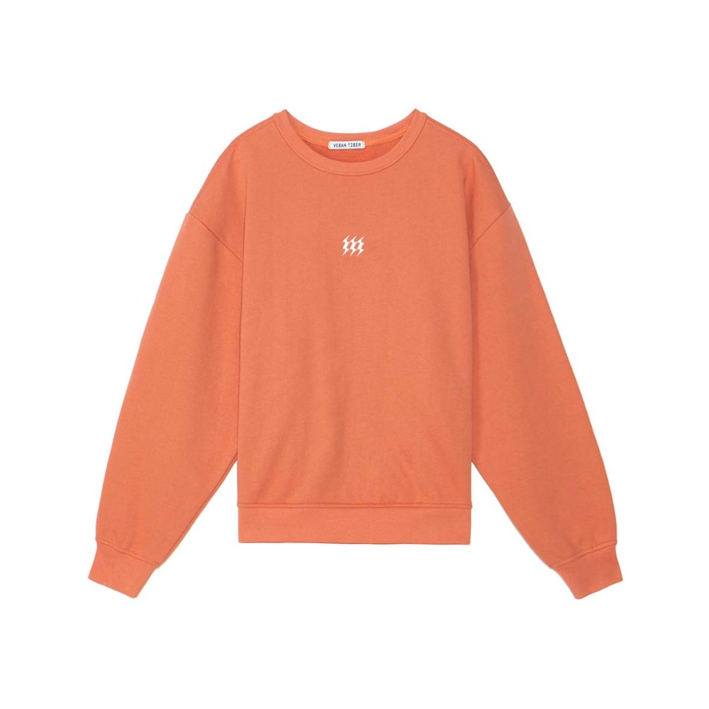 [비건타이거]아이콘 로고 스웻셔츠_오렌지 fashion