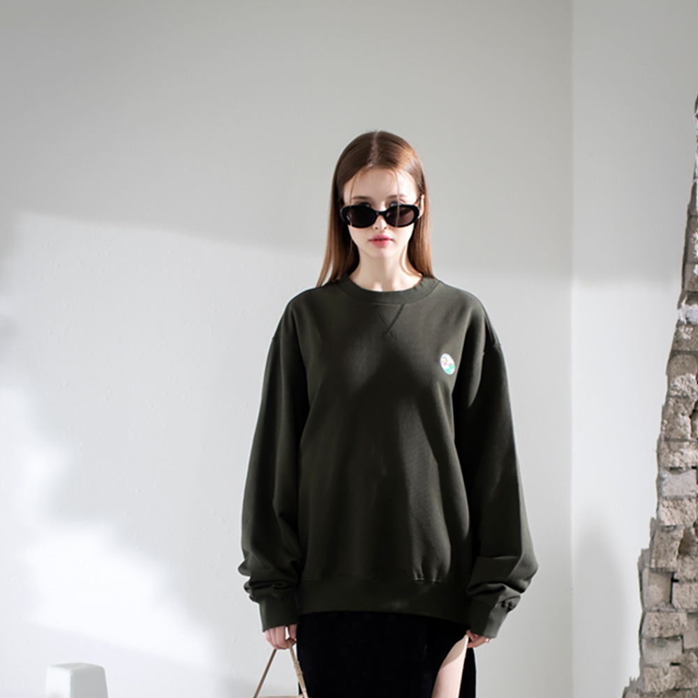 ECOGRAM 에코그램 [뮤니 프로젝트] mmuni earth wappen organic sweatshirts fashion