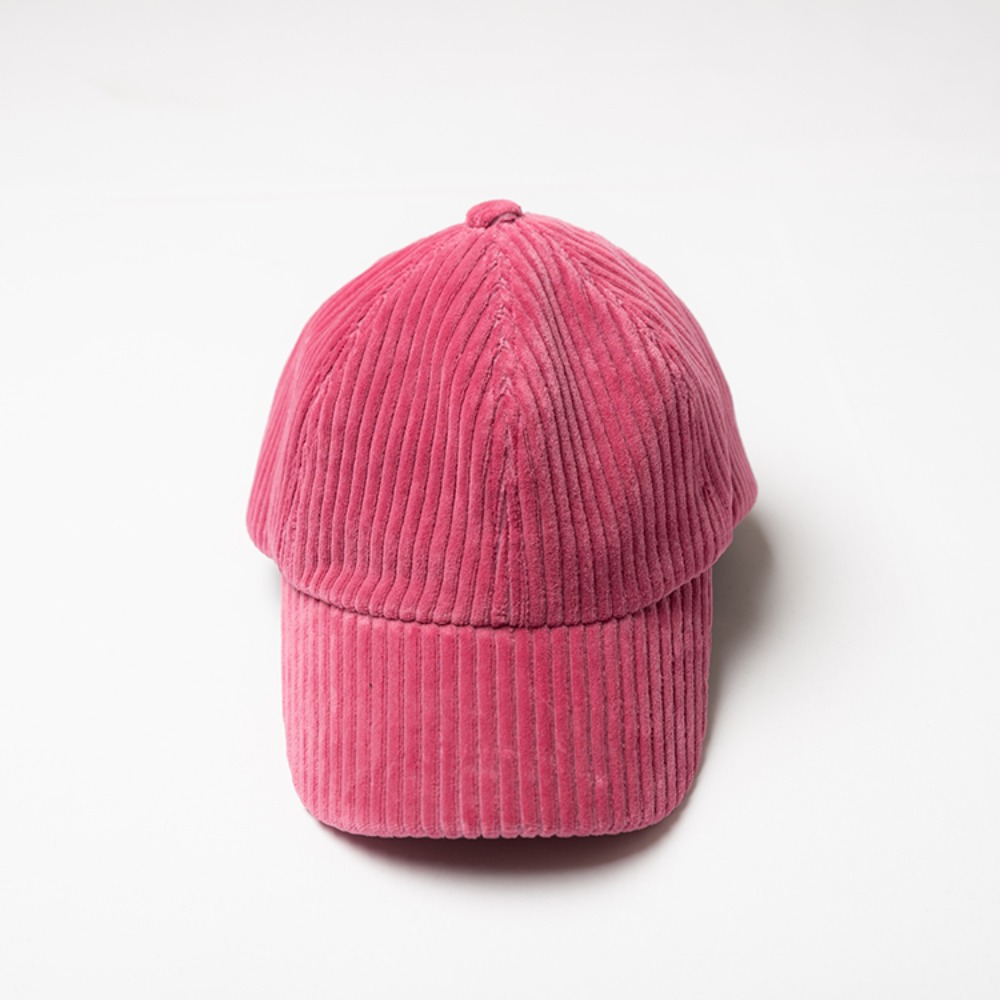 [톤슬] 코듀로이 볼캡 핑크 fashion