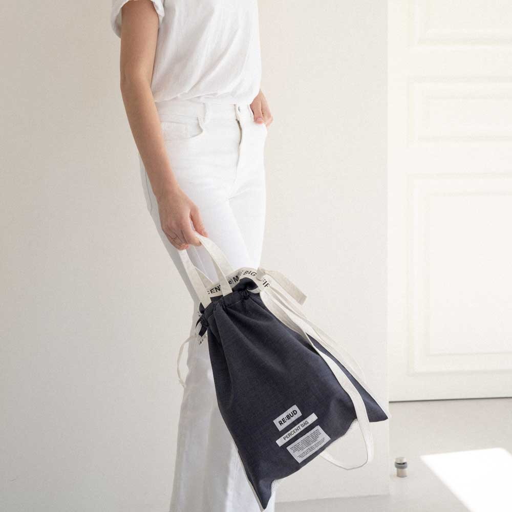 ECOGRAM 에코그램 [리버드] Percent Mesh Bag Medium #1 fashion