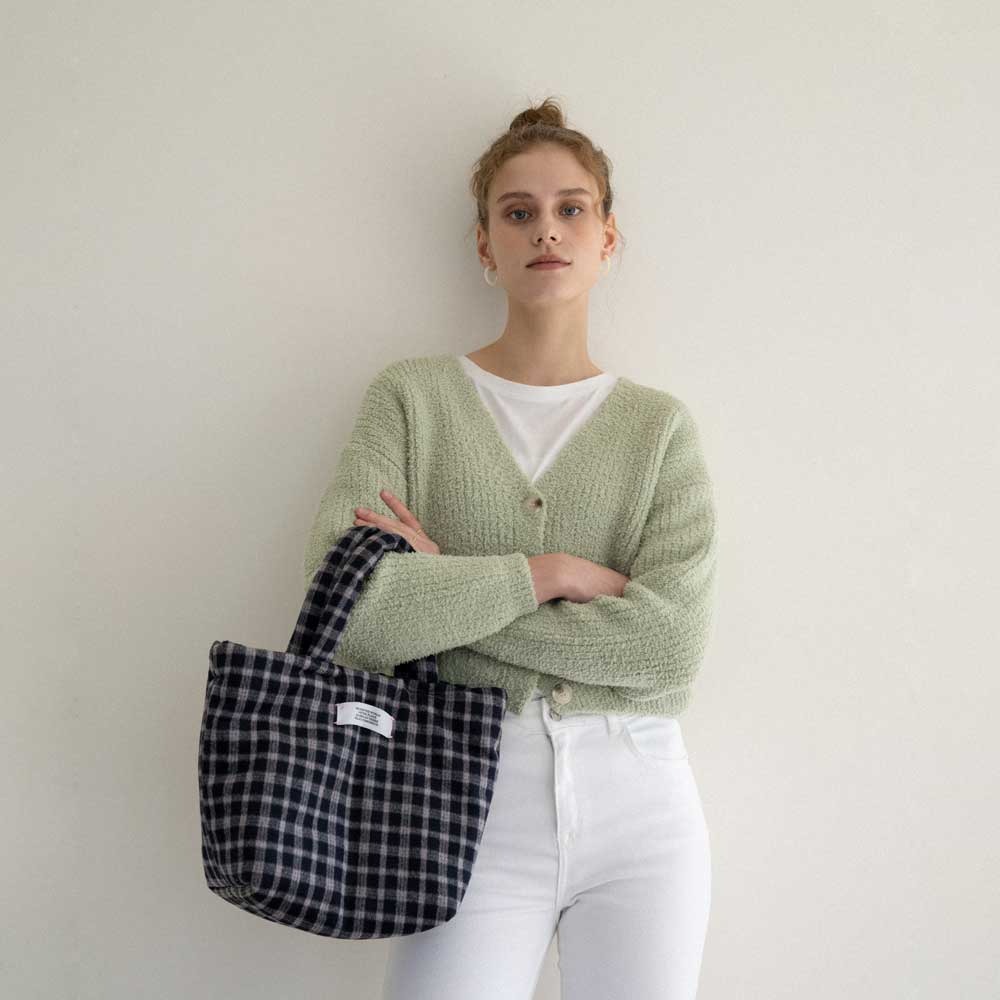 ECOGRAM 에코그램 [리버드] Soft Puff Bag Medium #2 fashion