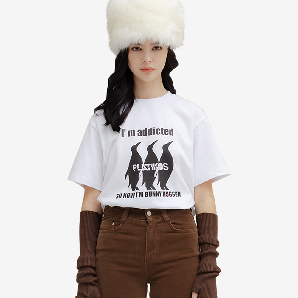 ECOGRAM 에코그램 [뮤니프로젝트] 아트웍 프린팅 유니섹스 티셔츠(T-SHIRTS#10) fashion