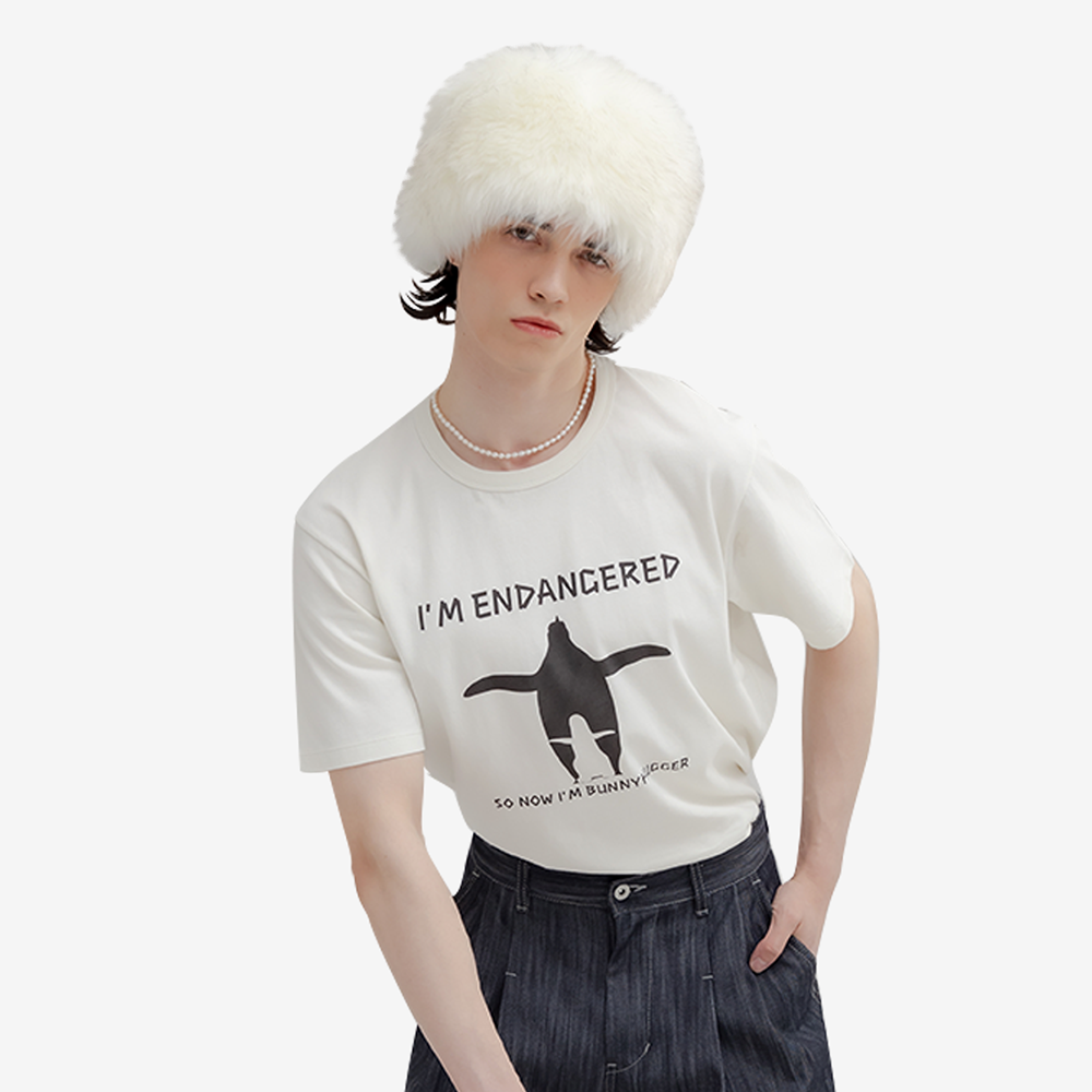 ECOGRAM 에코그램 [뮤니프로젝트] 아트웍 프린팅 티셔츠(T-SHIRTS#102) fashion