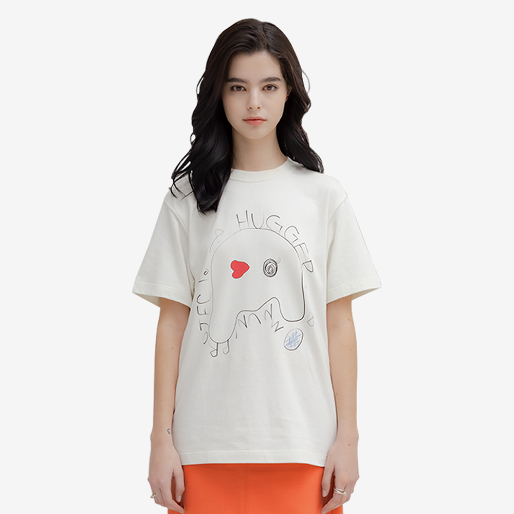 ECOGRAM 에코그램 [뮤니프로젝트] 캐릭터 프린팅 유니섹스 티셔츠(T-SHIRTS#1) fashion
