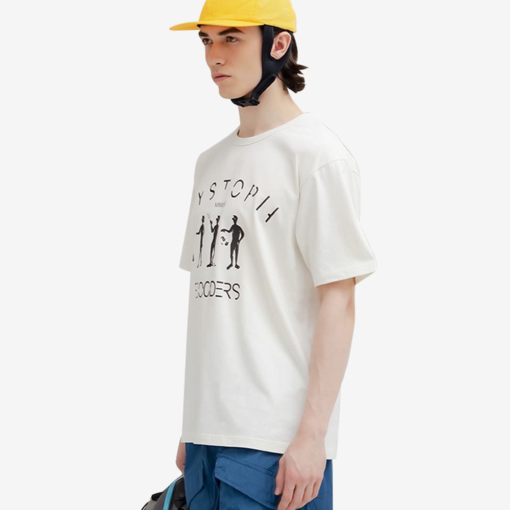 ECOGRAM 에코그램 [뮤니프로젝트] 아트웍 프린팅 티셔츠(T-SHIRTS#103) fashion