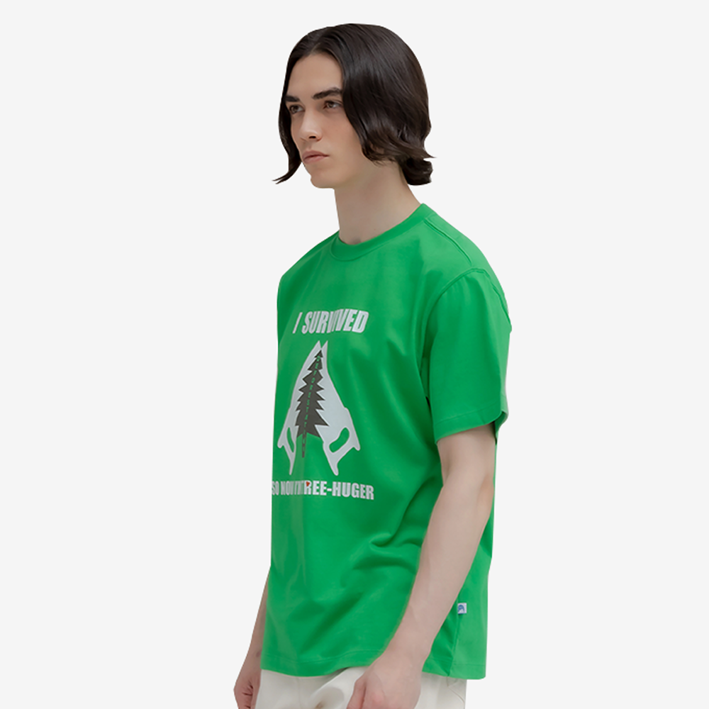ECOGRAM 에코그램 [뮤니프로젝트] 아트웍 프린팅 유니섹스 티셔츠(T-SHIRTS#7) fashion