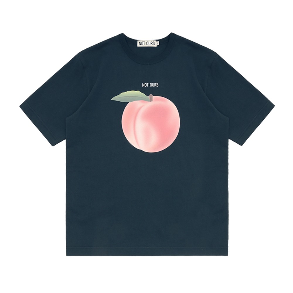 ECOGRAM 에코그램 [낫아워스] 복숭아 오가닉 코튼 티셔츠 fashion